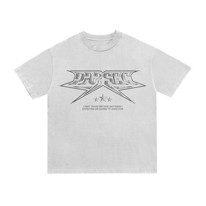 WHITE LOGO TEE (OVERSIZED TEE)